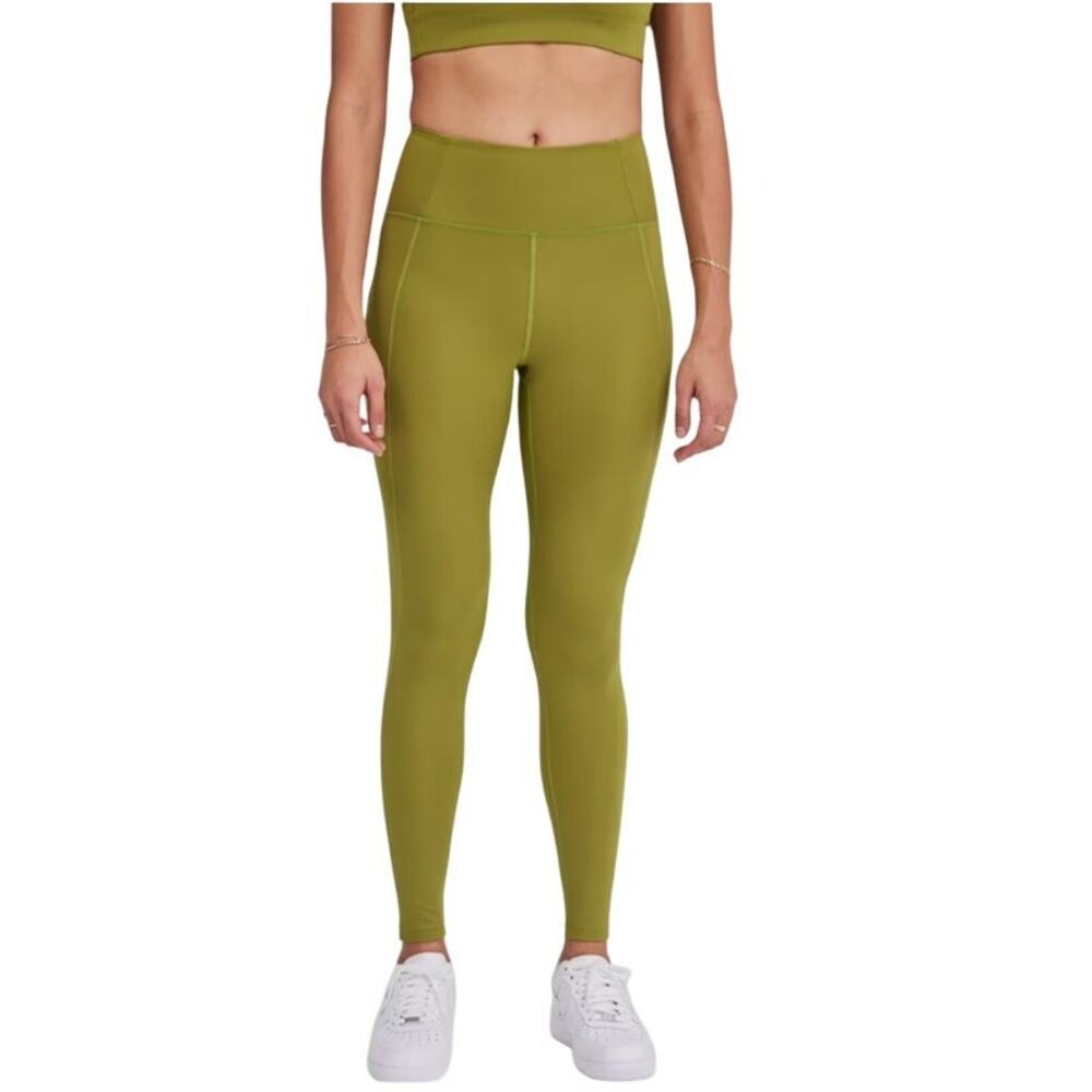 Girlfriend Collective Women's Compressive High-Rise Legging Ivy Green Size XS